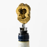 Gold Geode Bottle Stopper