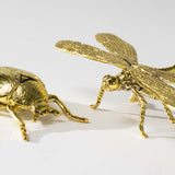Gold Ladybug & Dragonfly Set