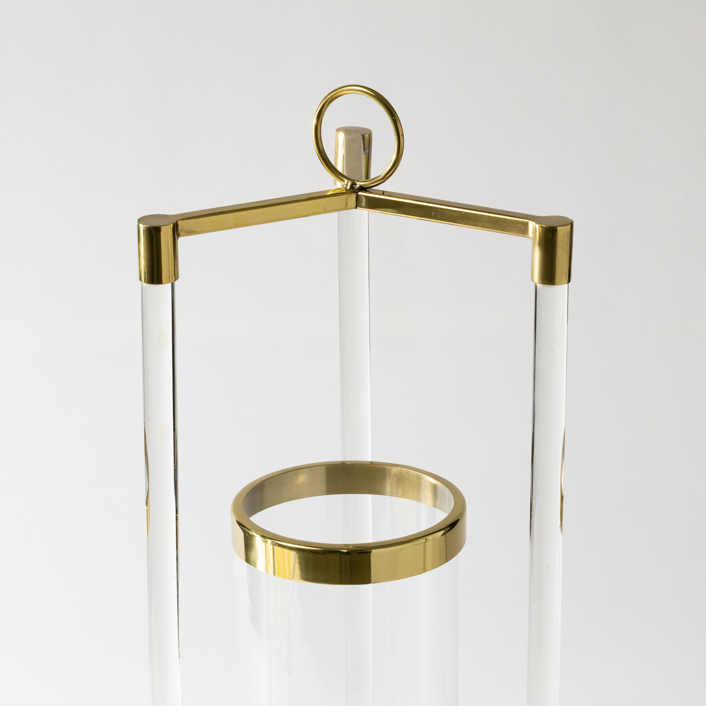 Gold Pillar Candle Lanterns