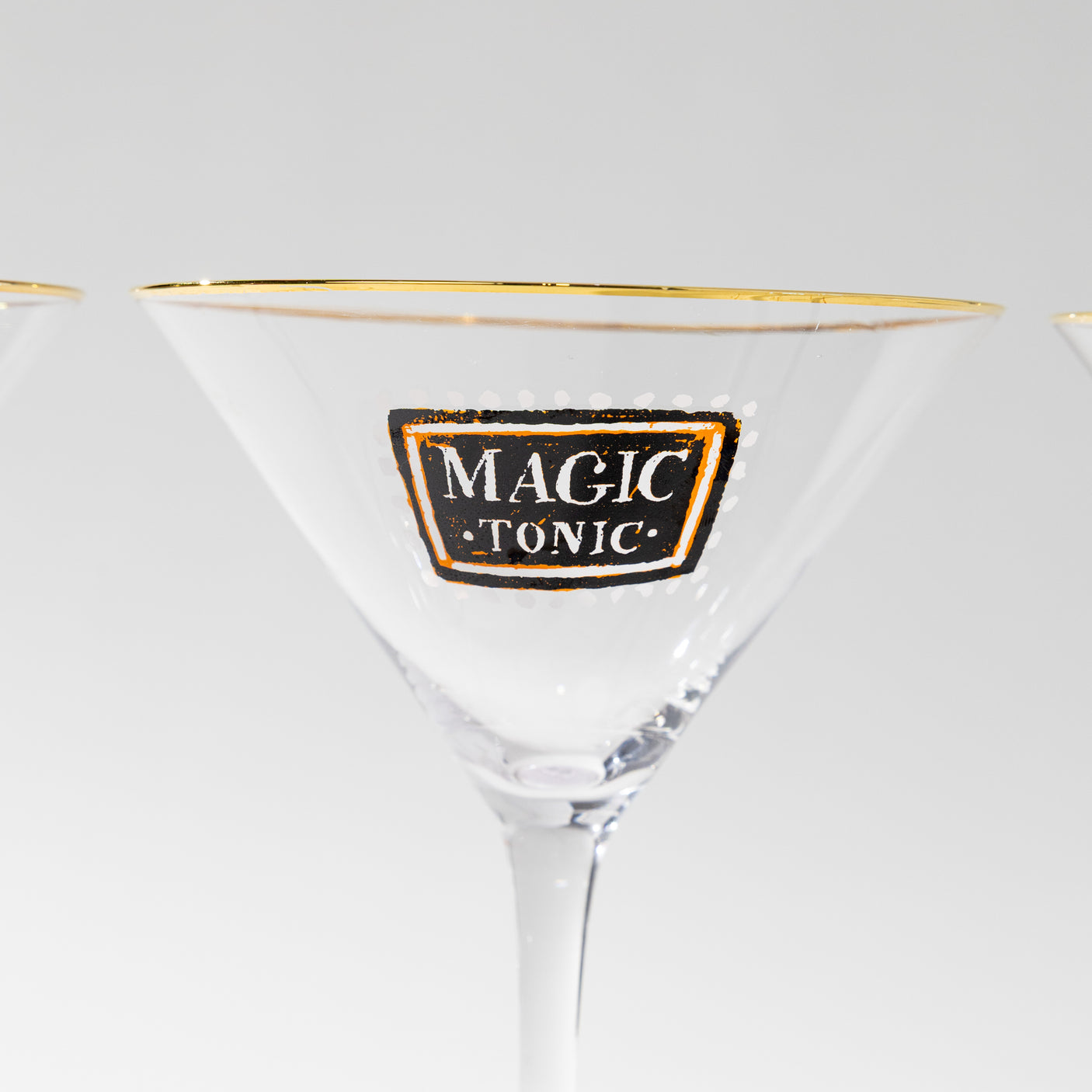 Halloween Martini Glass Set