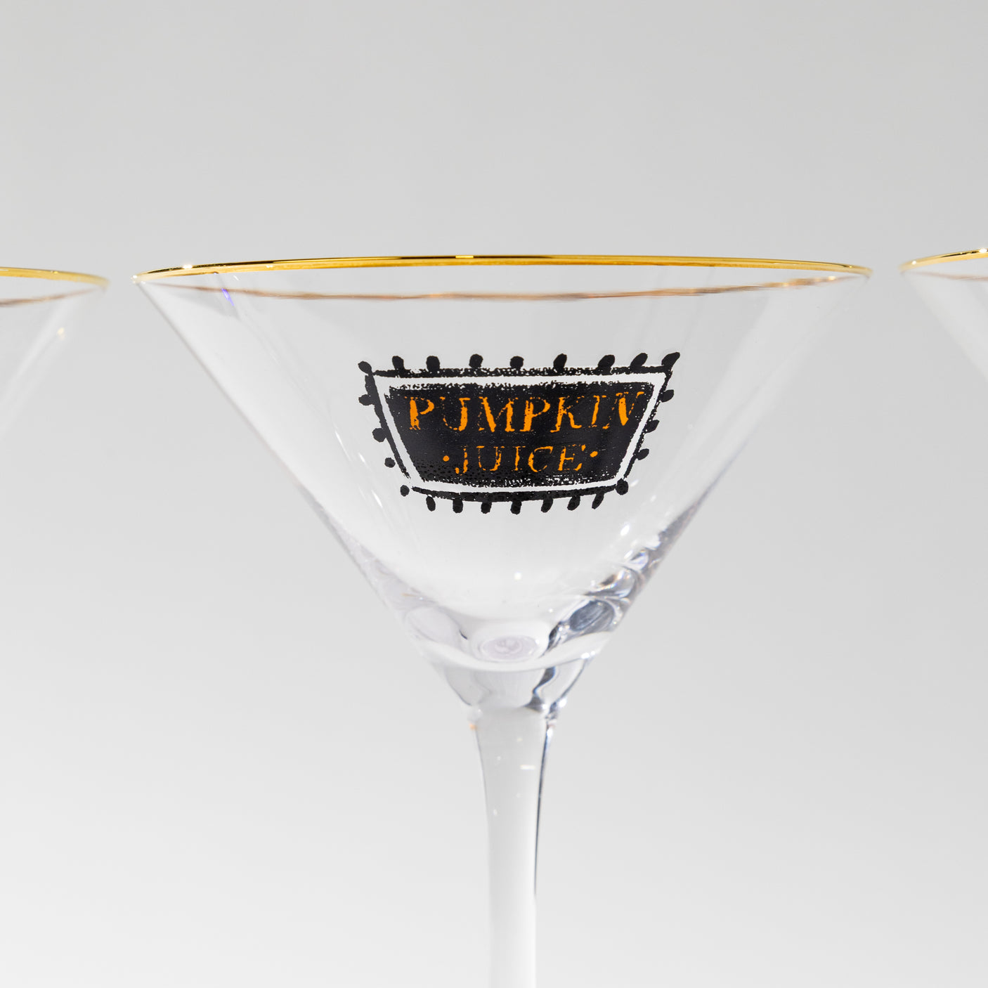 Halloween Martini Glass Set