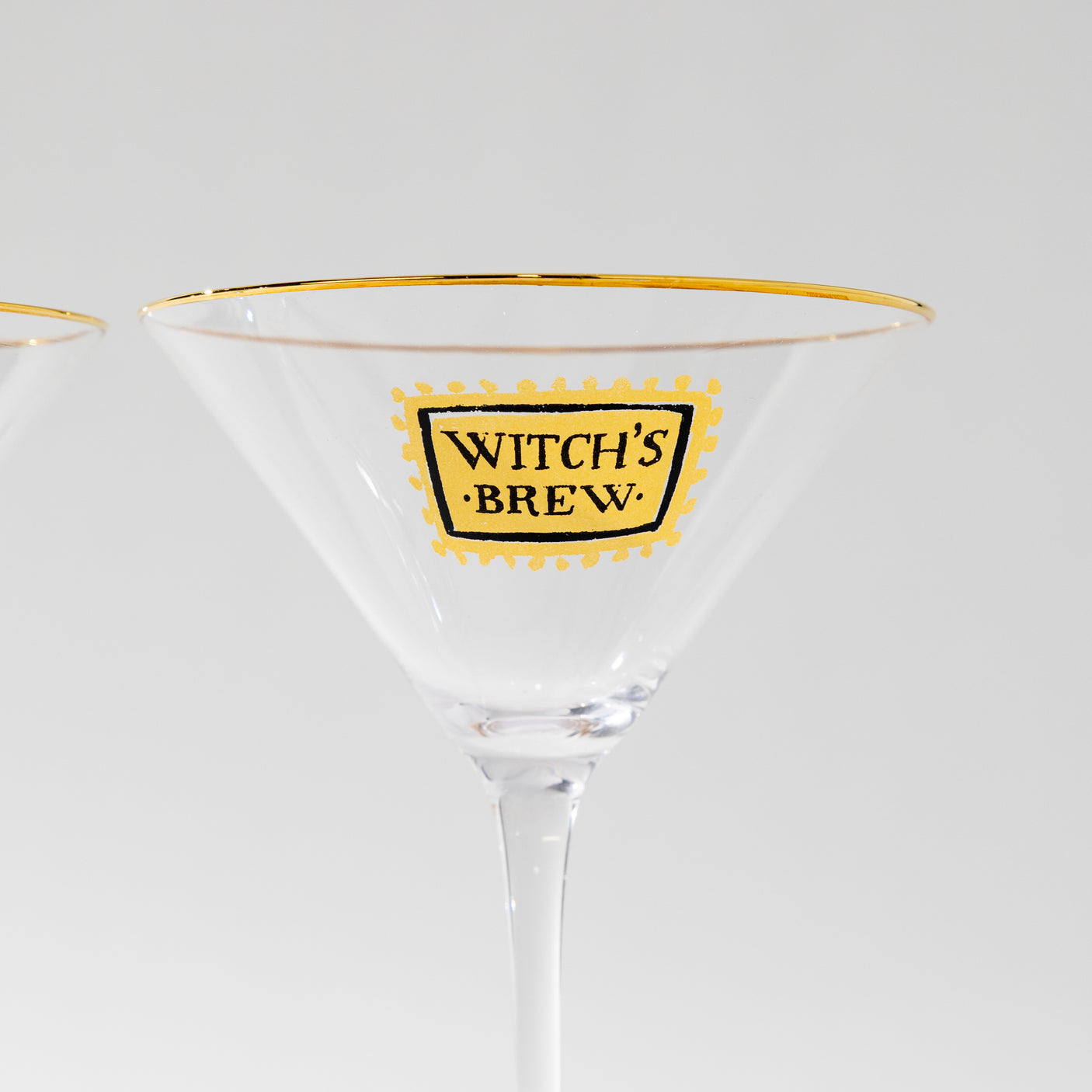 Halloween Martini Glass Set