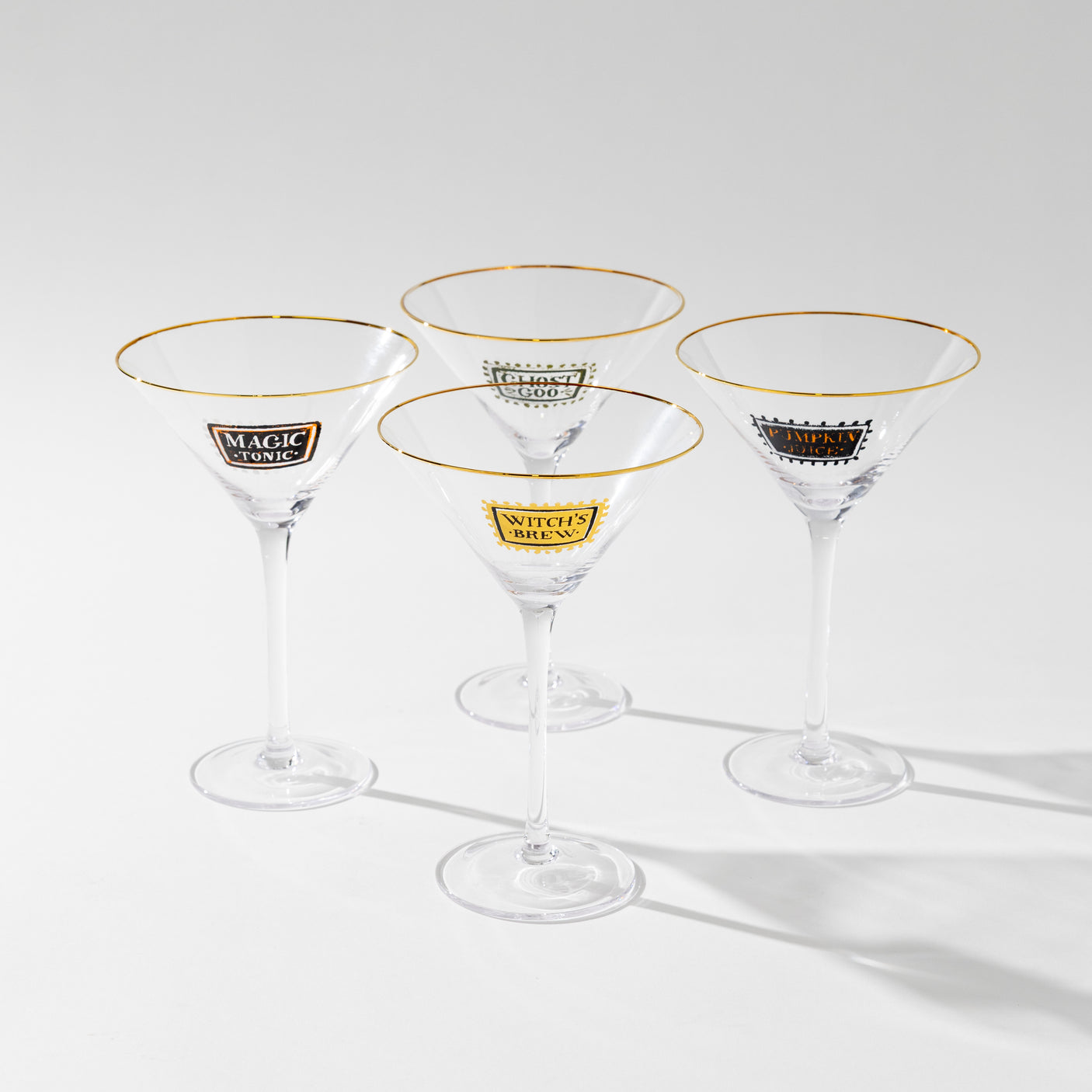 Halloween Martini Glass Set