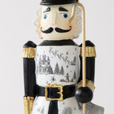 Black & Gold Toile Nutcracker