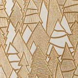 Alpine Tree Glass Platter