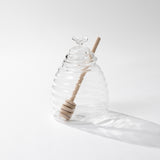 Glass Honey Jar