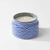 Honeydew Crush Blue Tin Candle Set