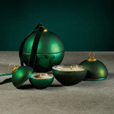 Green Ornament Ball Scented Candle