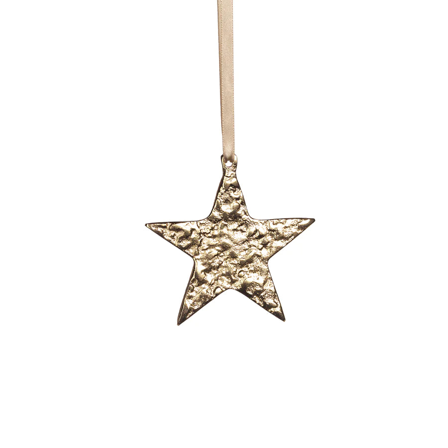 Gold Star Ornament