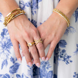 Dainty Gold Watch Band Bracelet