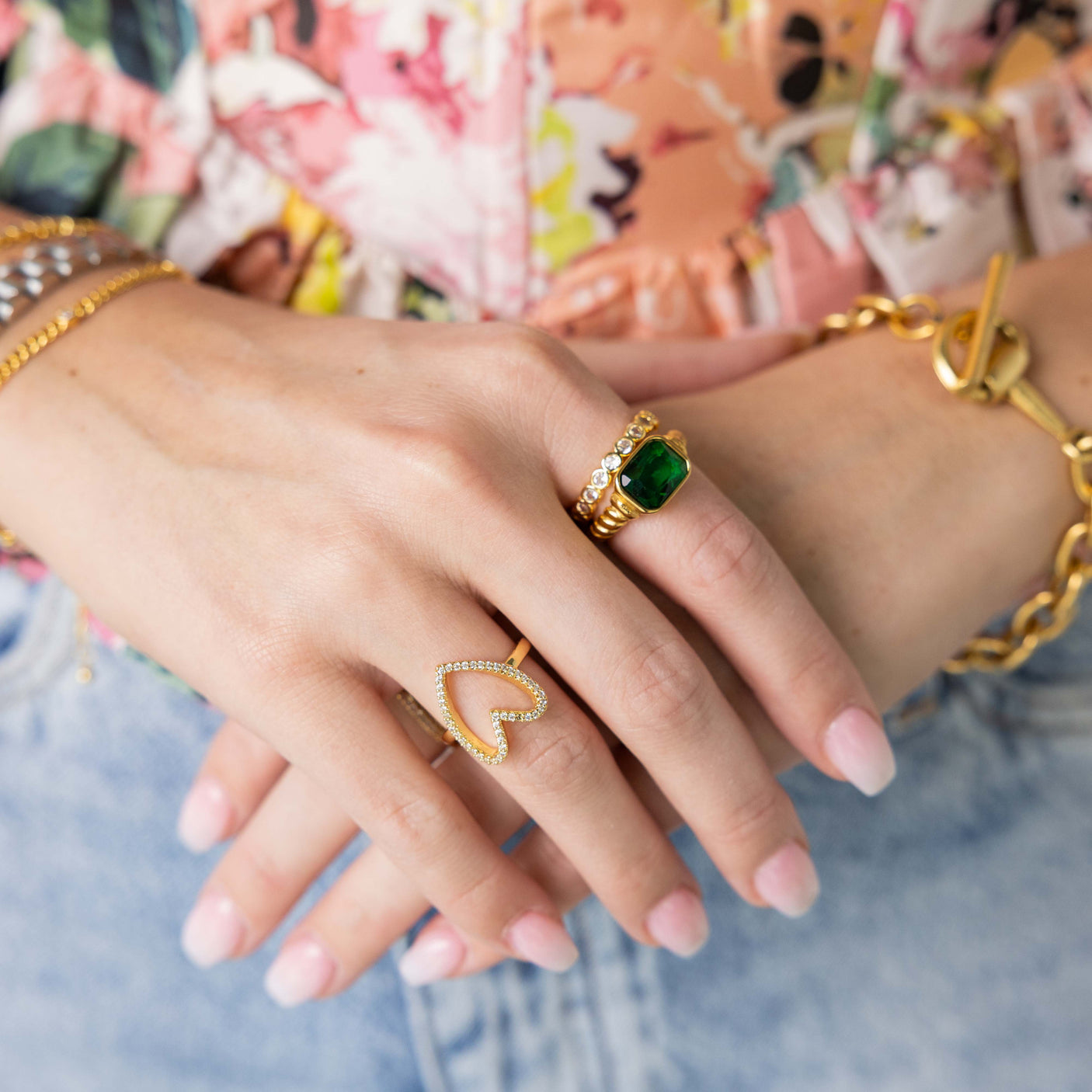 Emerald Gemstone Ring