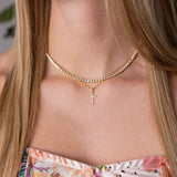 Trinity Tennis Necklace