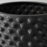Knobbed Planter - Dark Grey
