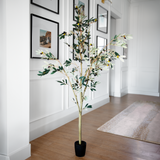 Artificial Potted Olive Trees