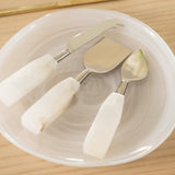 Alabaster Cheese Knife Set