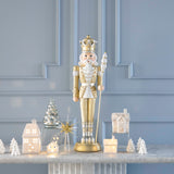 Gold & White Nutcracker