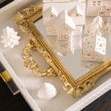 Gold Baroque Mirror Tray