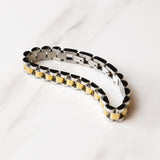 Two Tone Watch Band Bracelet