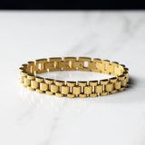 Gold Watch Band Bracelet