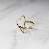 Open Heart Ring