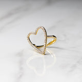 Open Heart Ring