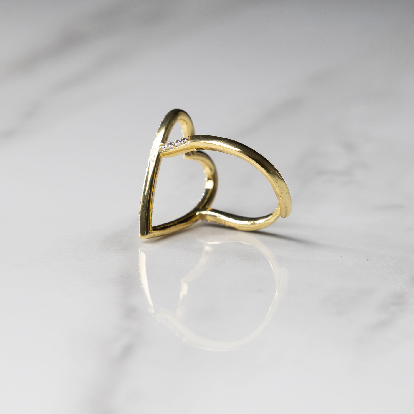 Open Heart Ring