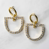 Rodeo Glam Horsebit Earring