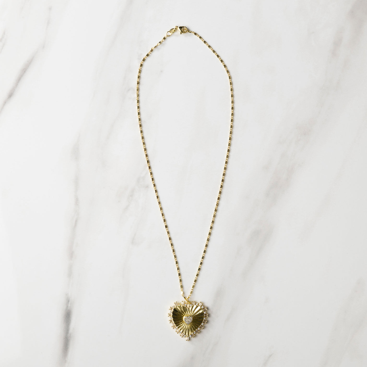 Lover Girl Heart Necklace