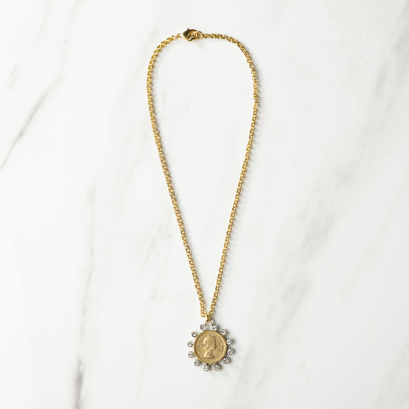 Helen Coin Necklace