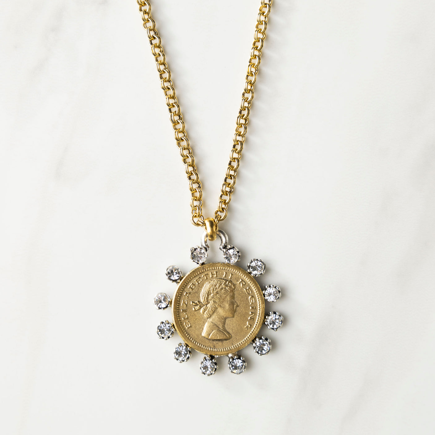 Helen Coin Necklace