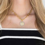 Swiss Coin Necklace