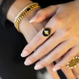 BEEutiful Black Ring