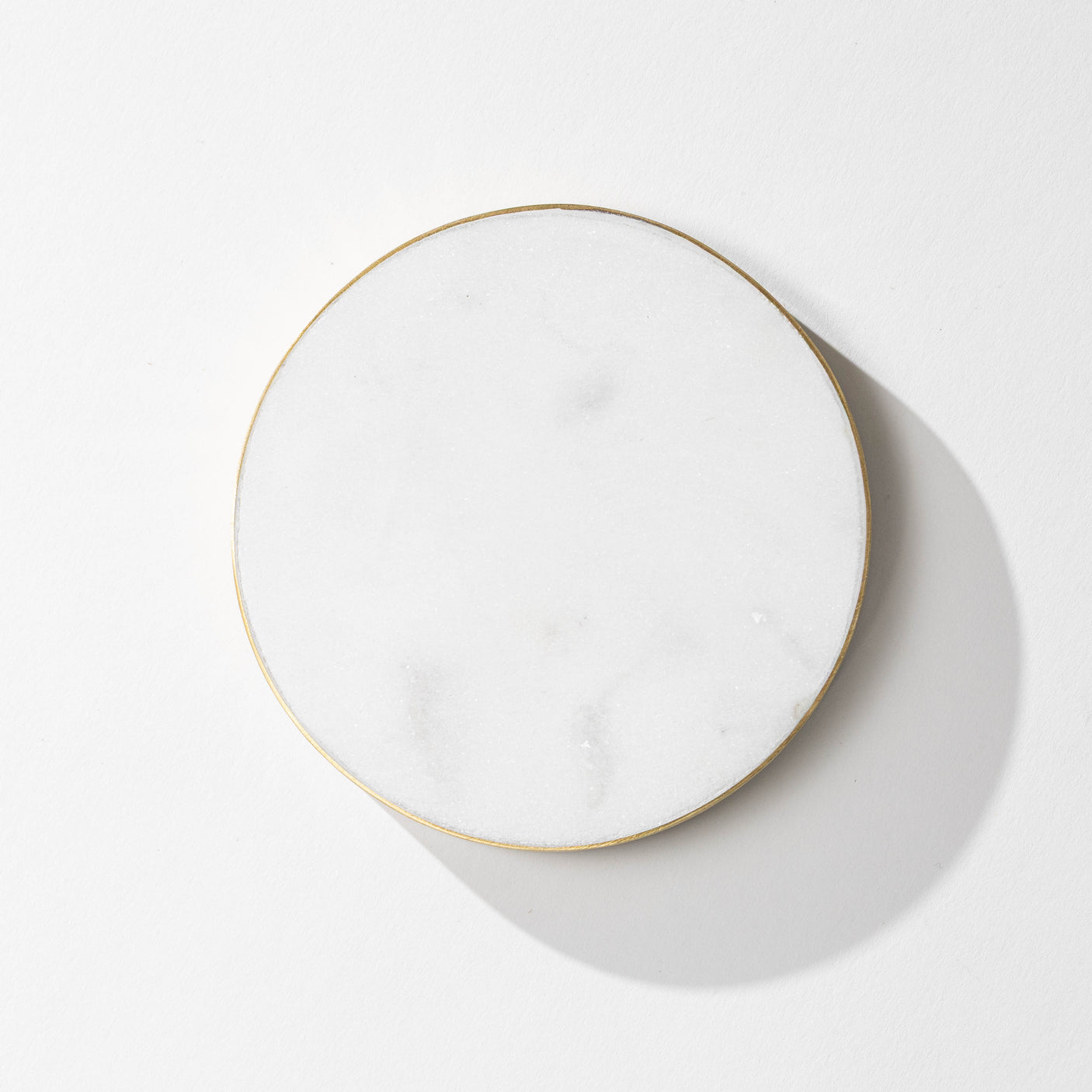Marble Round Coasters