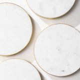 Marble Round Coasters