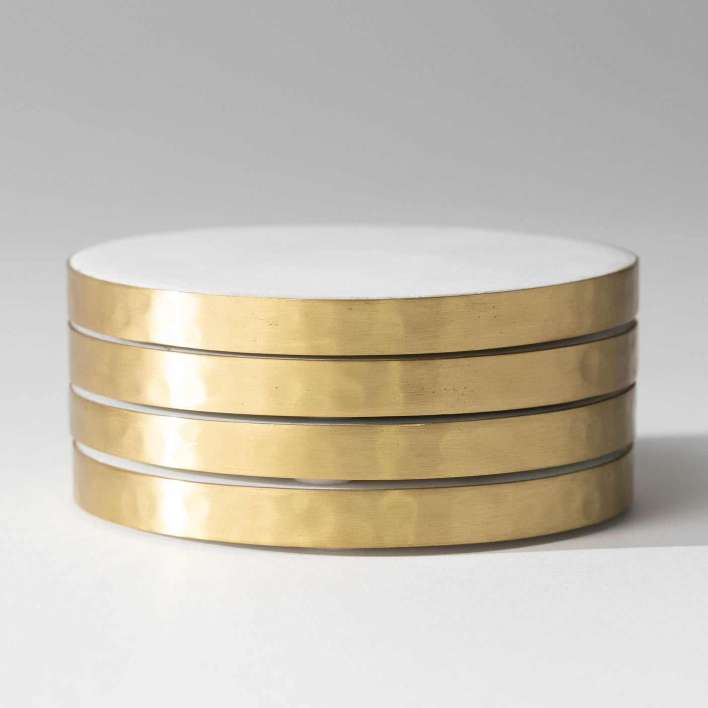 Marble Round Coasters