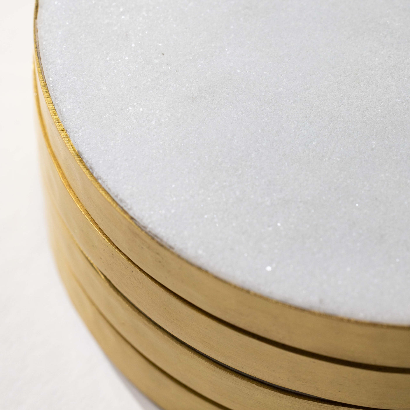 Marble Round Coasters