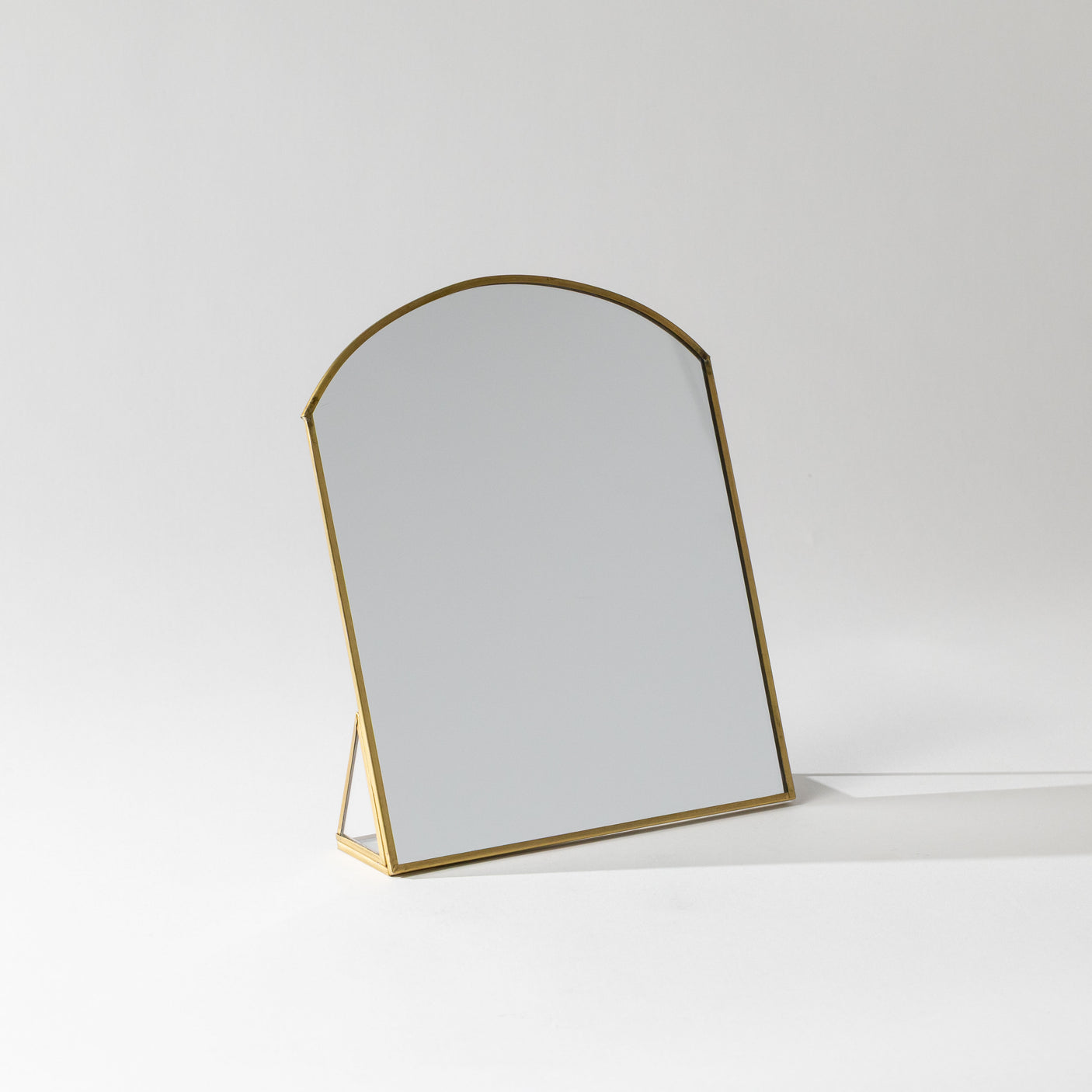 Metal Framed Standing Mirror
