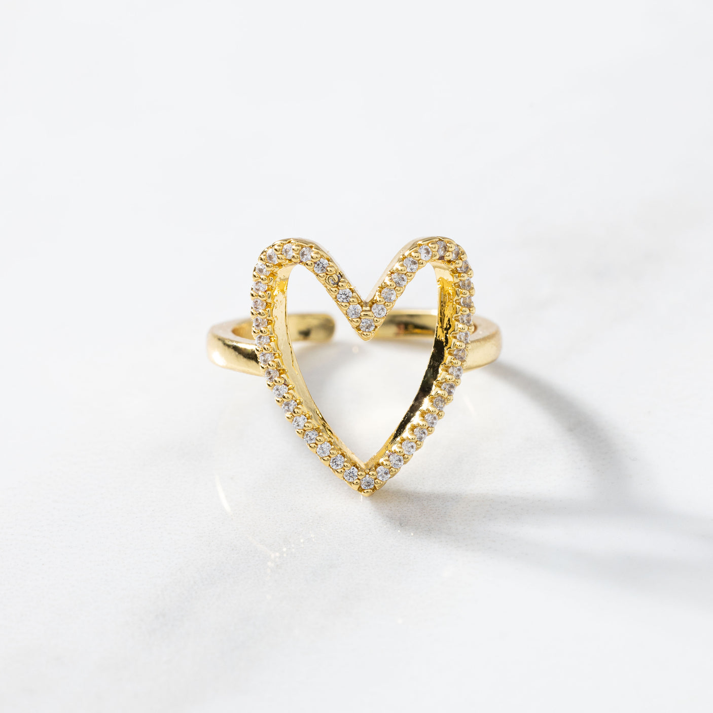 Open Heart Ring