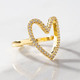 Open Heart Ring