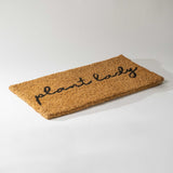 "Plant Lady" Doormat