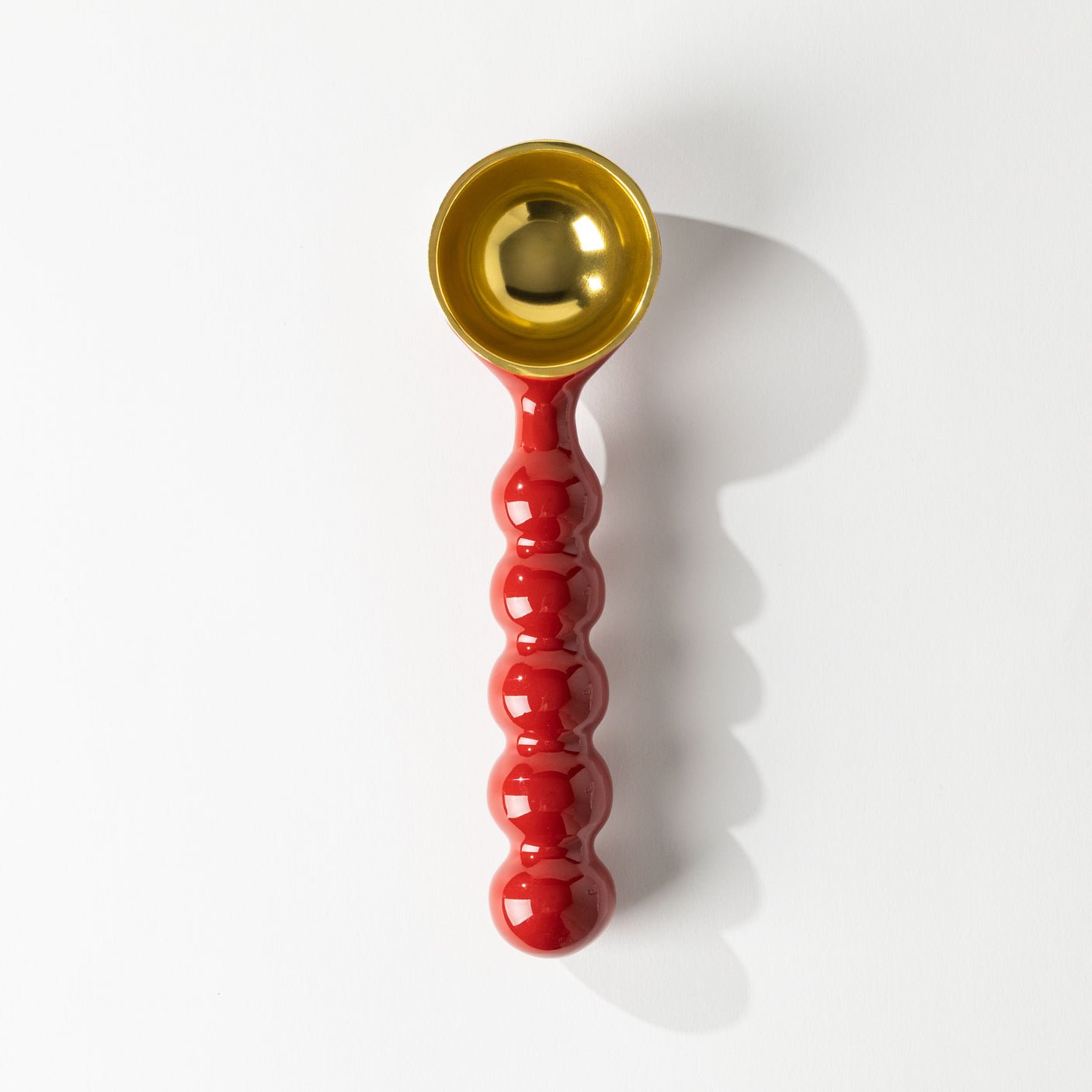 Red & Gold Ice Cream Scoop