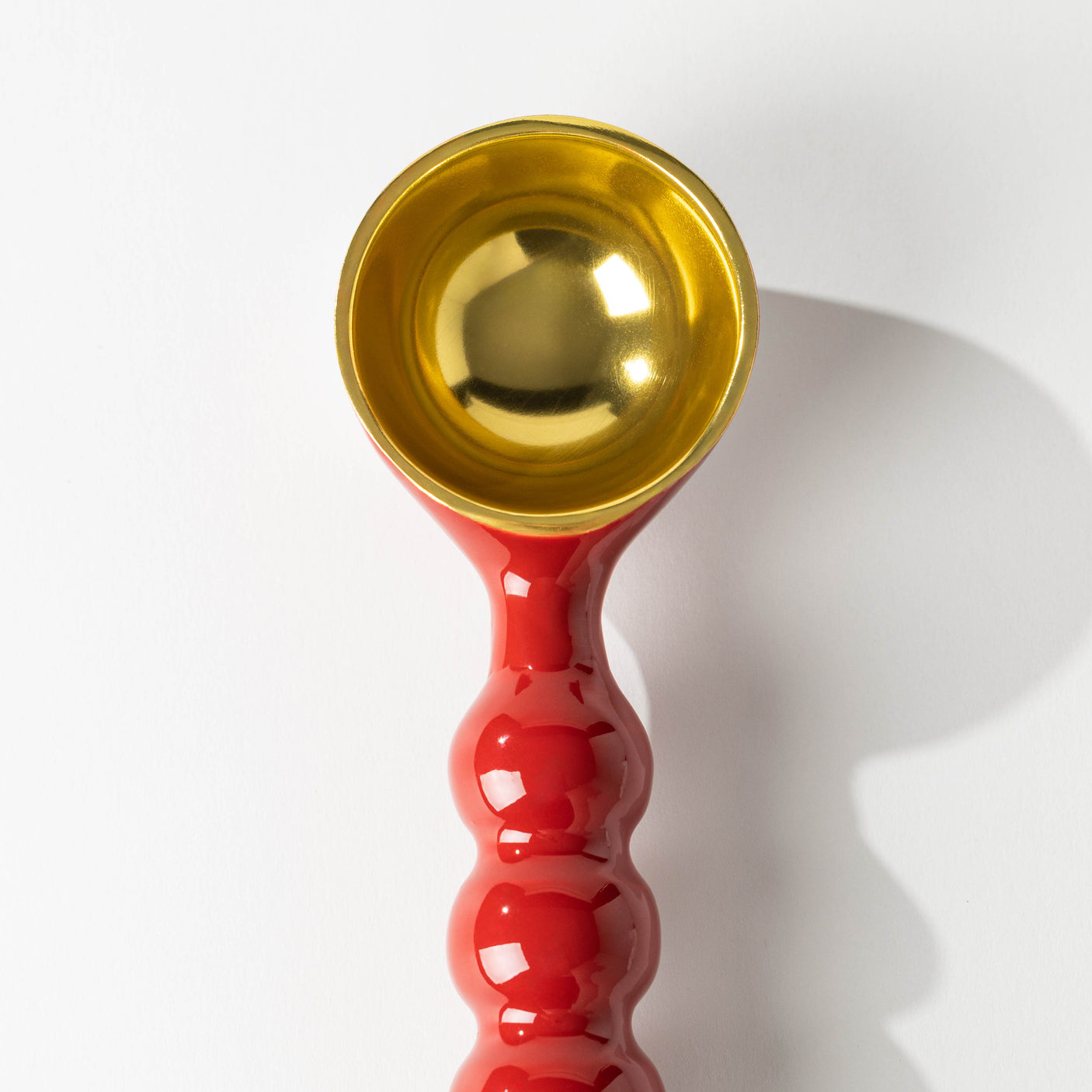 Red & Gold Ice Cream Scoop