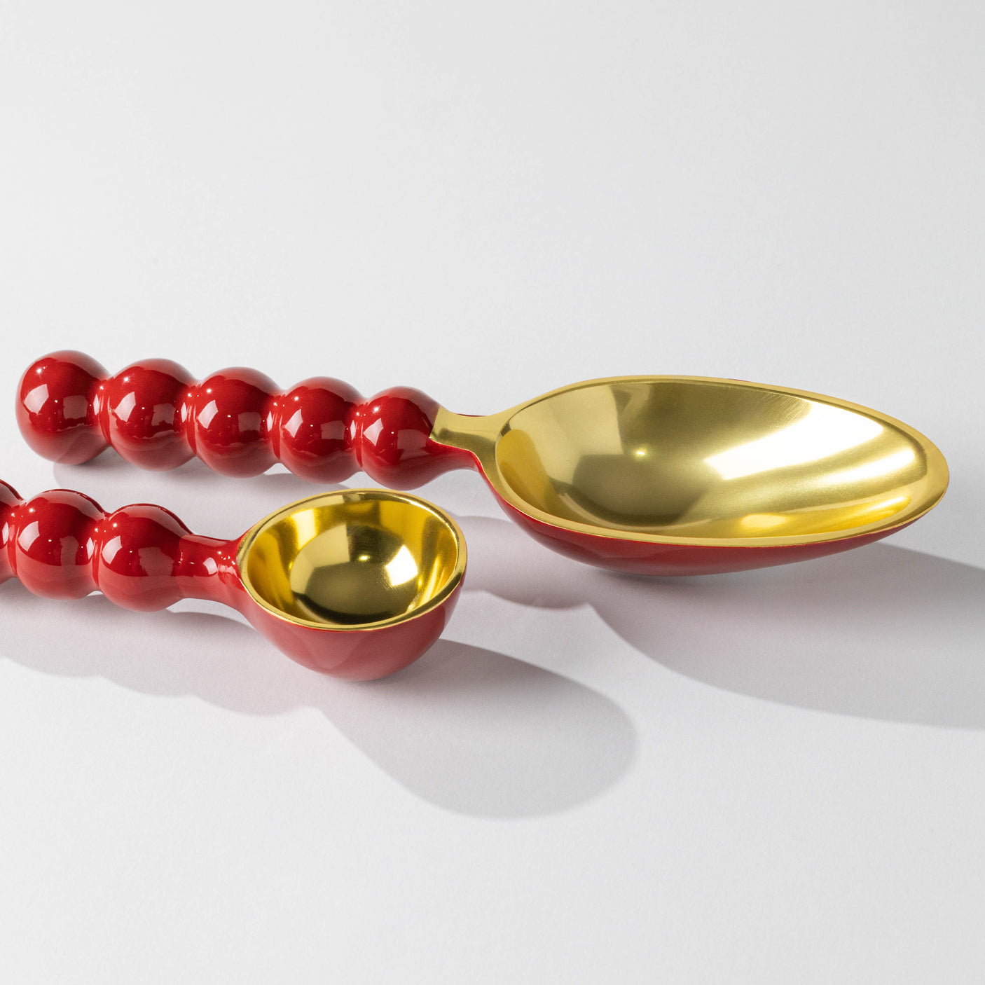 Red & Gold Ice Cream Scoop