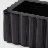 Reeded Black Marble Box