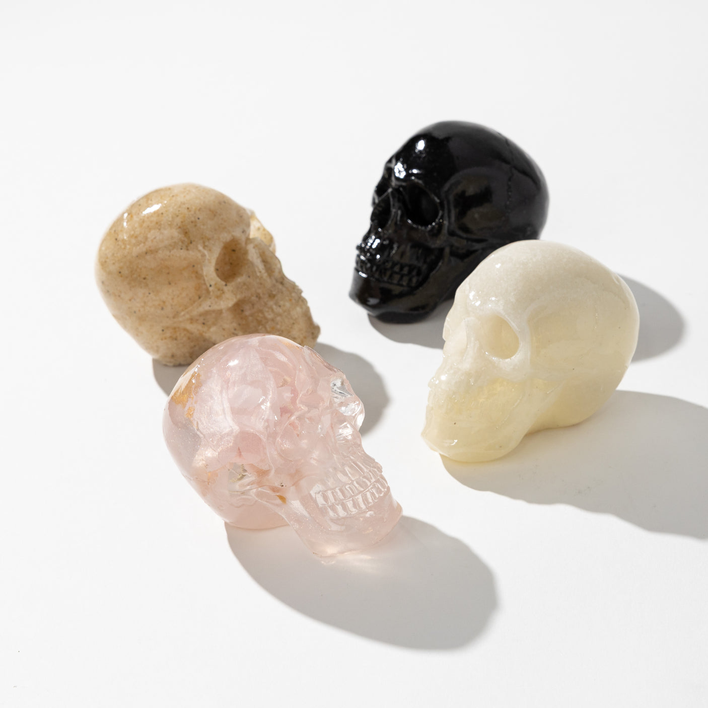 Resin Skulls Set