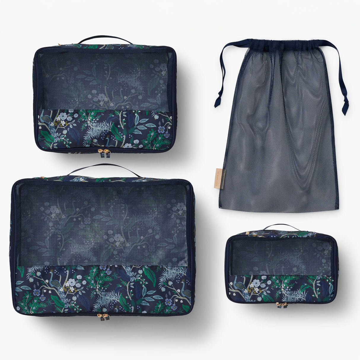 Peacock Packing Cube Set