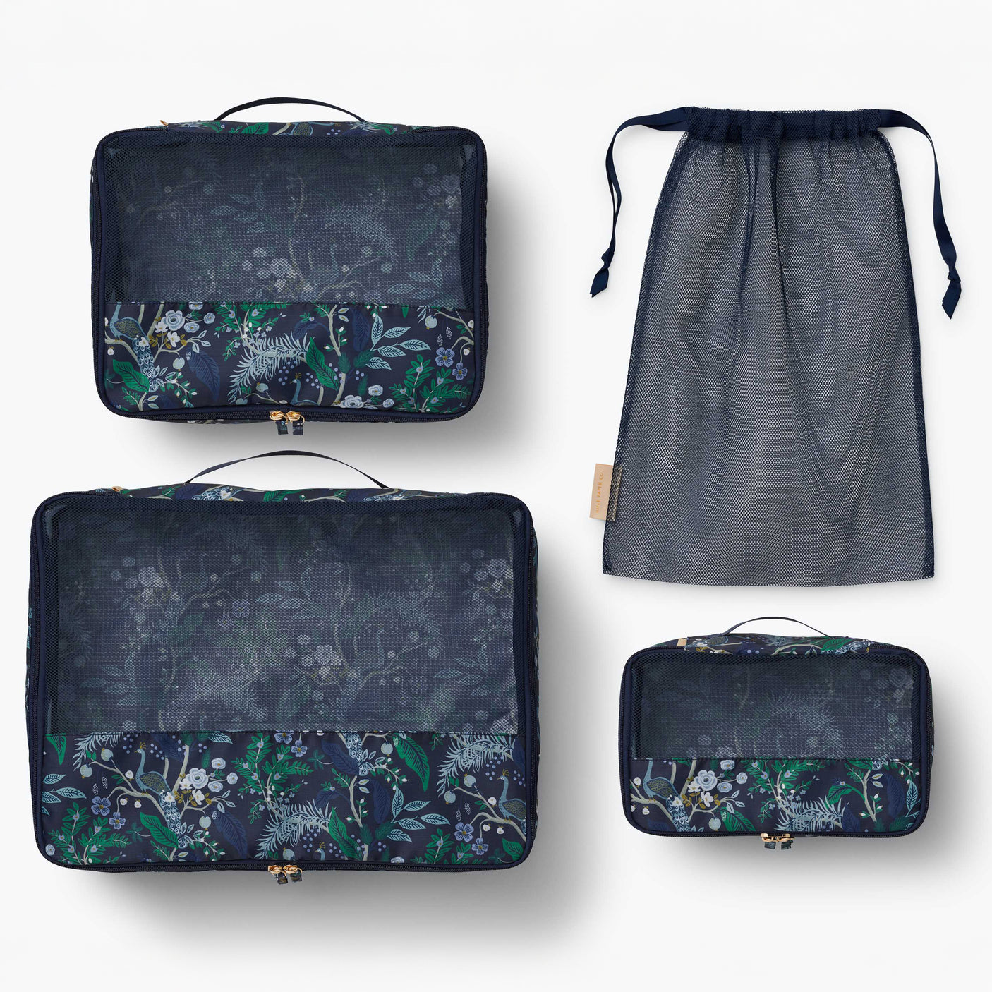 Peacock Packing Cube Set