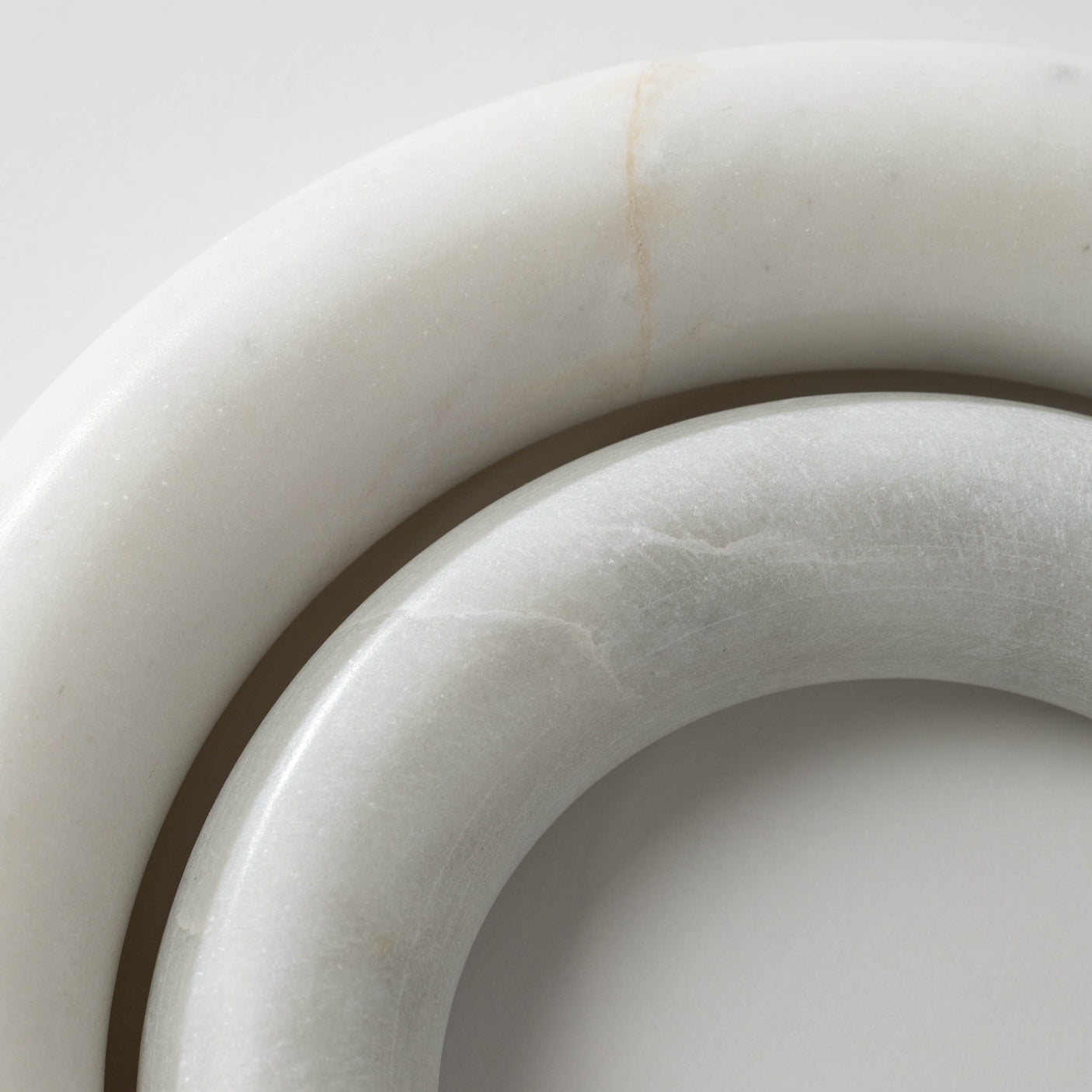 Round Marble Trivet Set