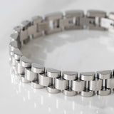 Silver Watch Band Bracelet