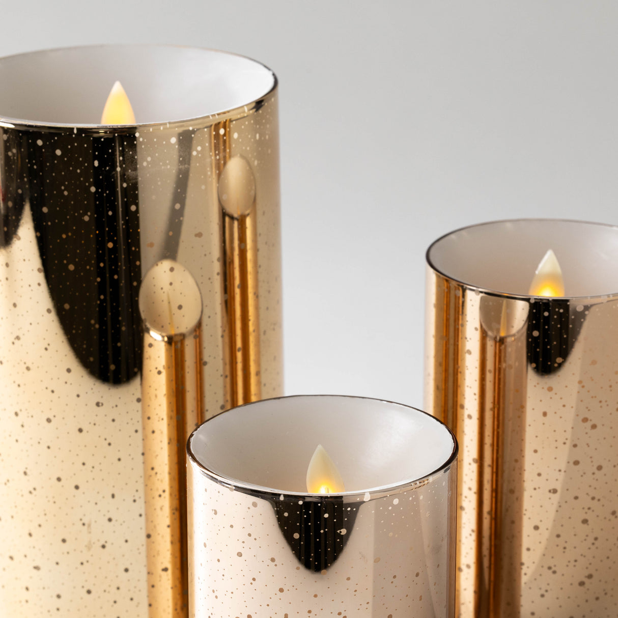 Speckled LED Candle Sets
